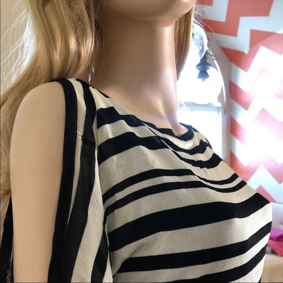 Trina Turk Striped Sweater Dress S GUC - Picture 7 of 8